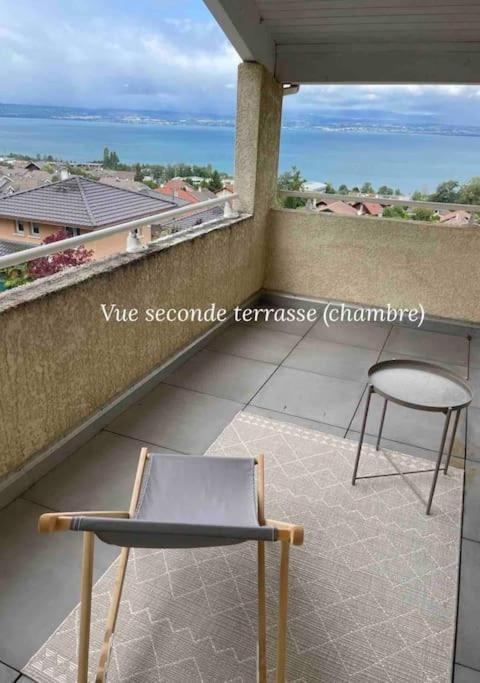 Magnifique Appart Renove Evian Duplex Vue Lac 8 Pers Dış mekan fotoğraf